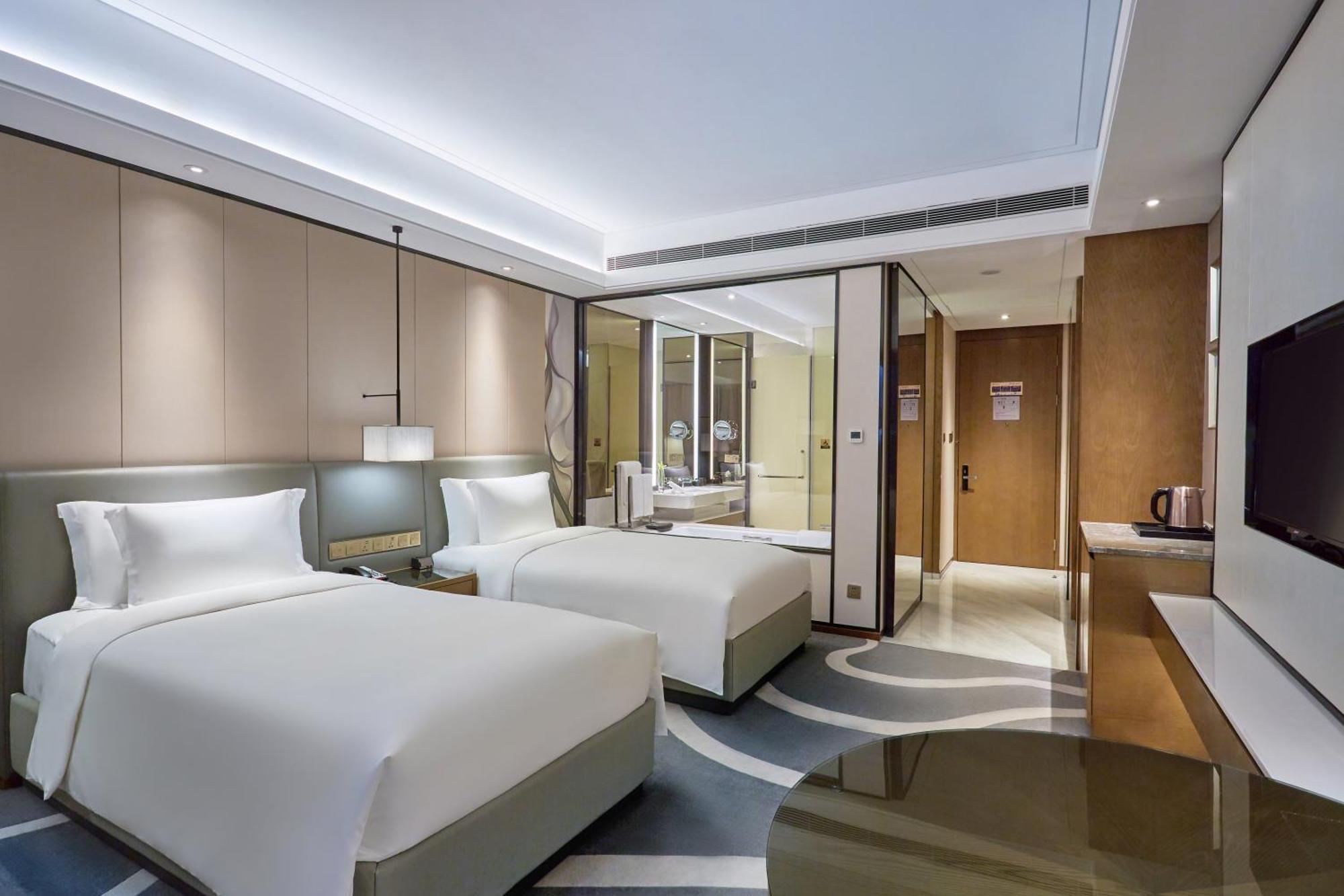 Crowne Plaza Hangzhou Qiantang - The Subway Can Reach The West Lake Scenic Area As Well As The Airport And High-Speed Rail Station, Adjacent To Jinsha Lake And Longfor Paradise Walk Eksteriør bilde